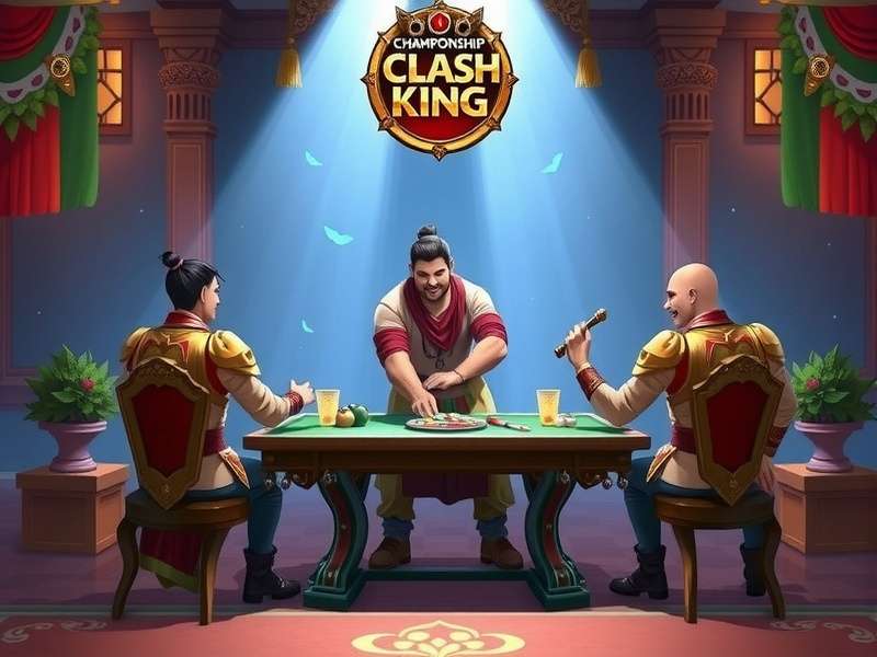 Championship Table Clash King Tournament Scene